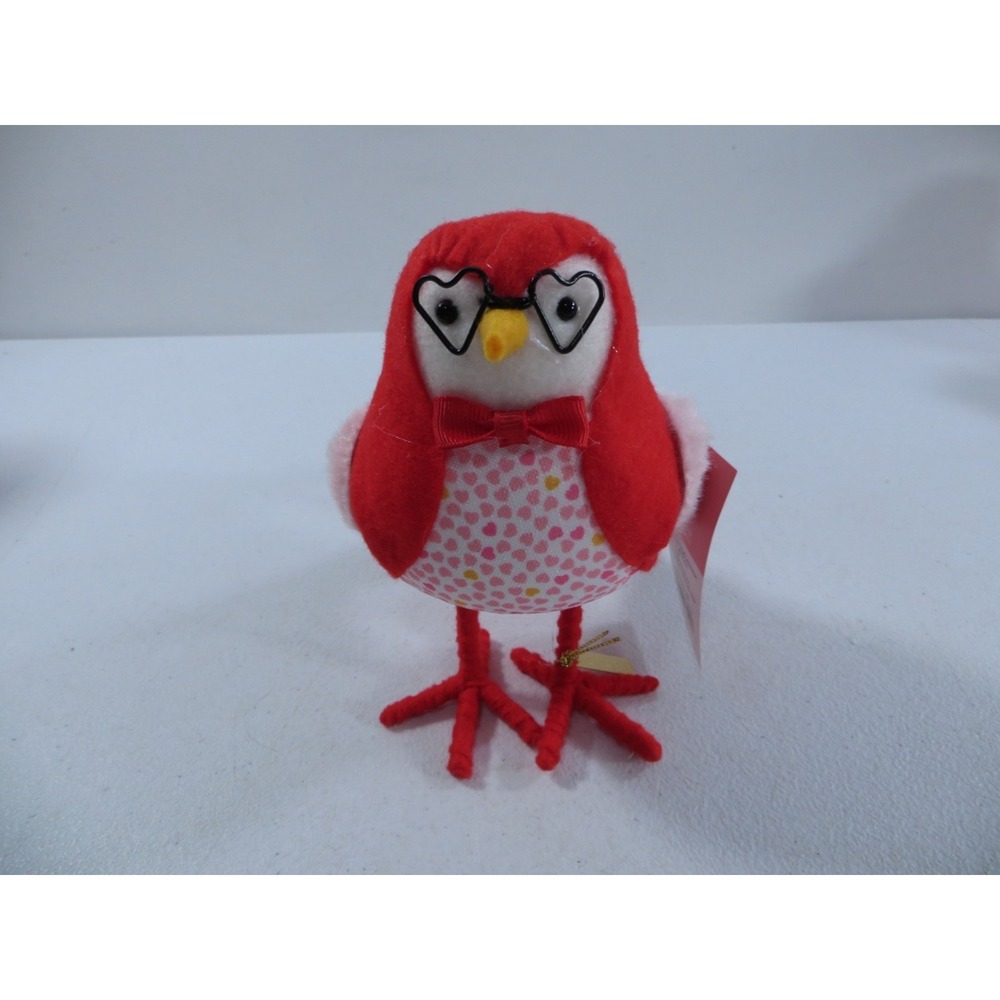 Spritz Feathery Friends 2023 Fledge Valentine's Day Love Bird Decoration NWT